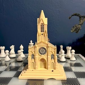 Vintage 🎶🎵🎼Church model Music box